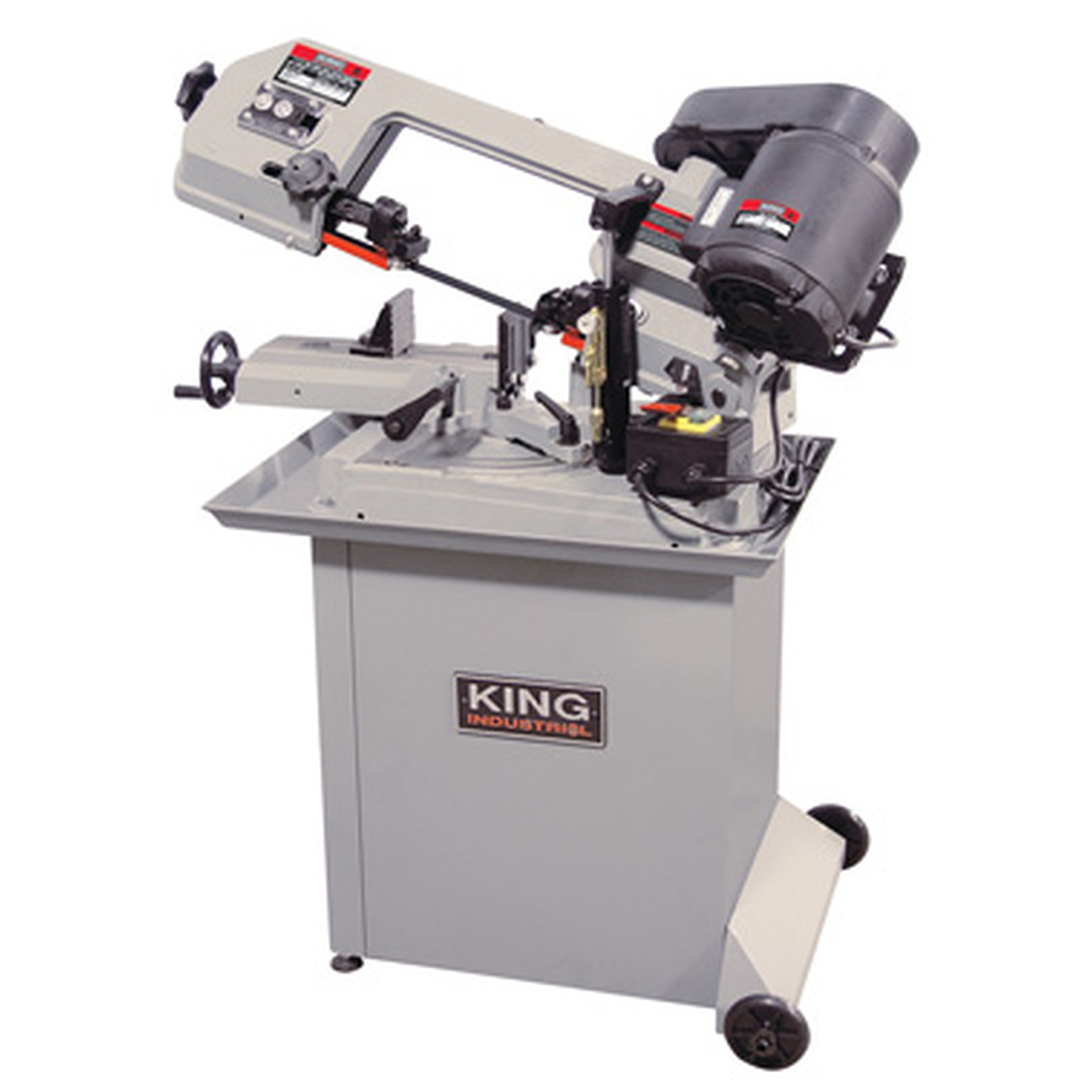 King Industrial KING-KC-129DS  5 x 6in Dual Swivel Metal Cutting Bandsaw