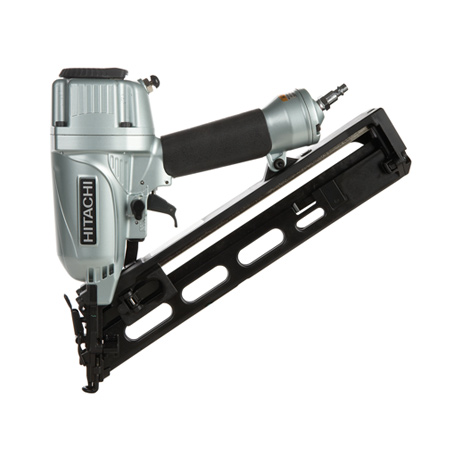 Metabo HPT HPT-NT65MA4M 2-1/2in 15ga Angled Finish Nailer with Air Duster