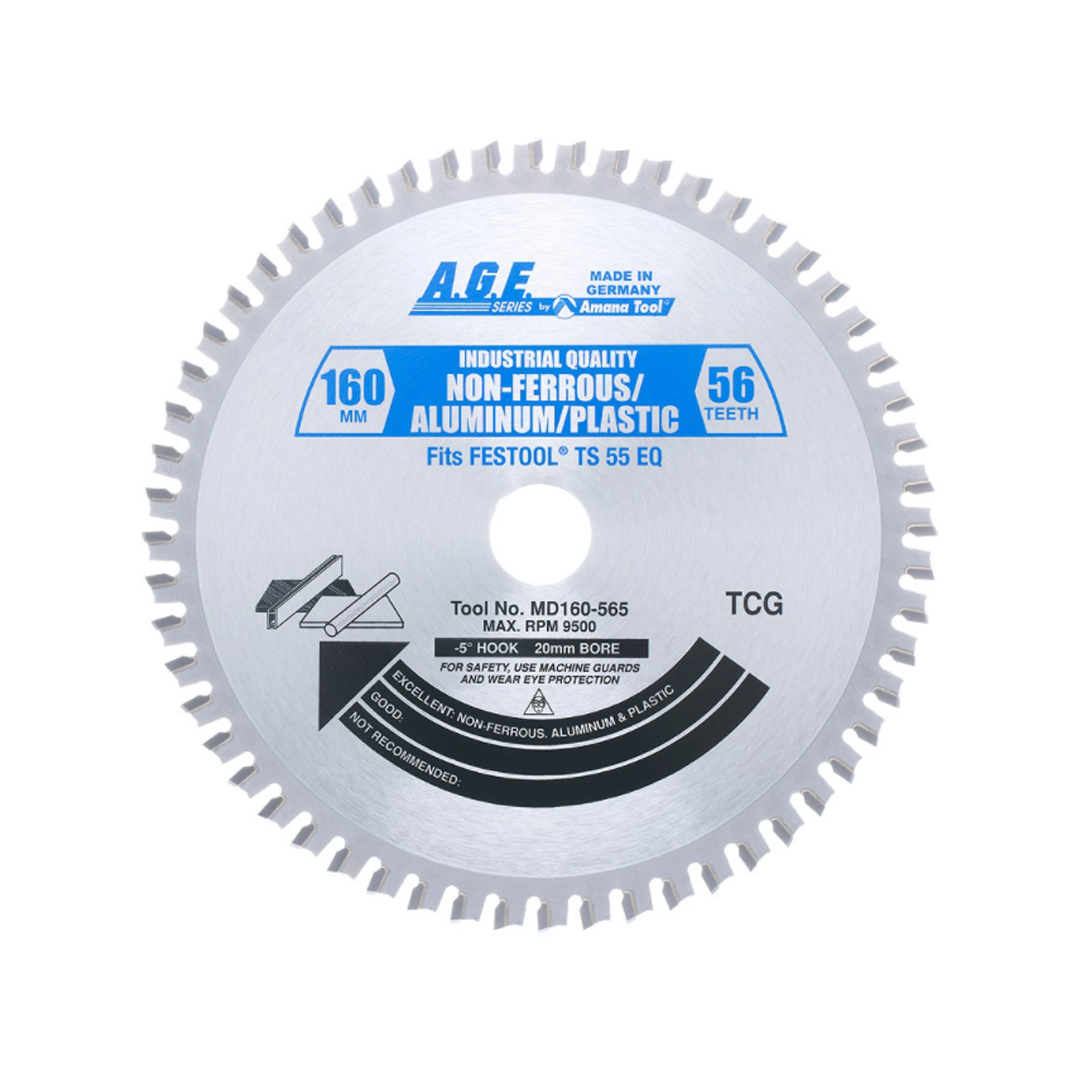 Amana AMA-MD160565  Aluminum/Plastic Blade for Festool TS 55