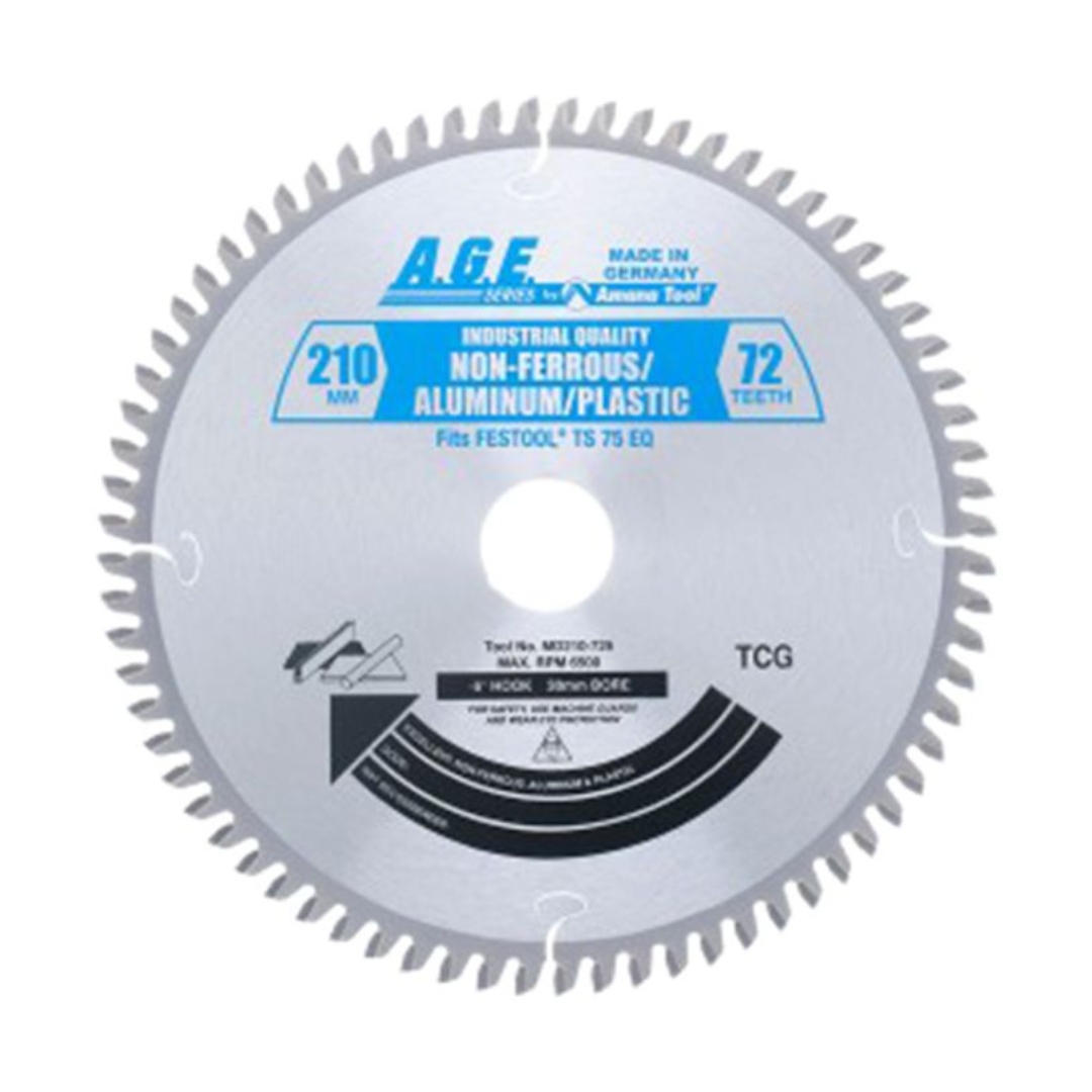 Amana AMA-MD210725  Aluminum / Plastic Blade For Festool TS 75