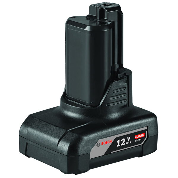 Bosch BOS-GBA12V60  12 V Max Lithium-Ion 6.0 Ah Battery