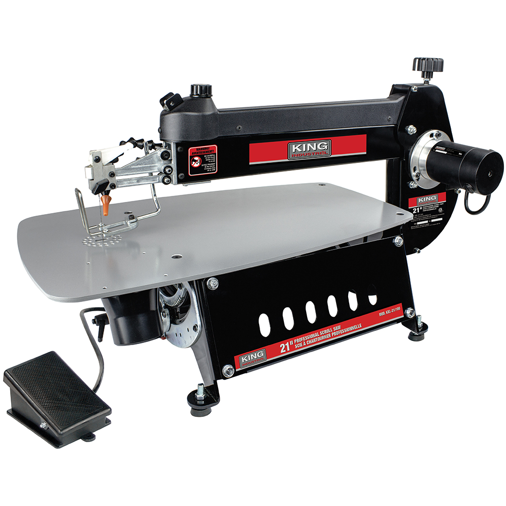King Industrial KING-KXL-21/100  21in Professional Scroll Saw