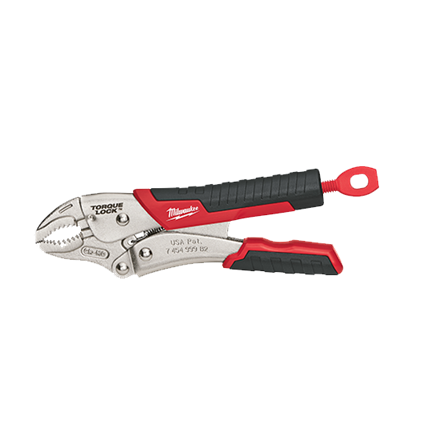 Milwaukee MIL-48-22-3407 7in TORQUE LOCK Curved Jaw Locking Pliers with Durable Grip