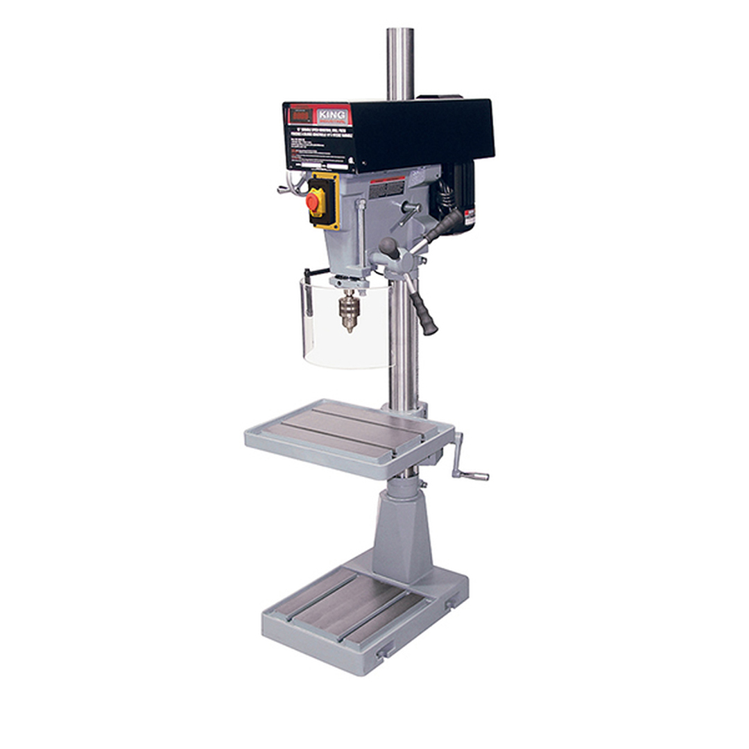 King Industrial KING-KC-30HS-VS  15in Variable Speed Industrial Drill Press