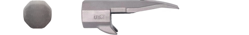 Martinez MTZ-4244 M79 Hammer Head, Color: Titanium, Finish: Sledge Hammer