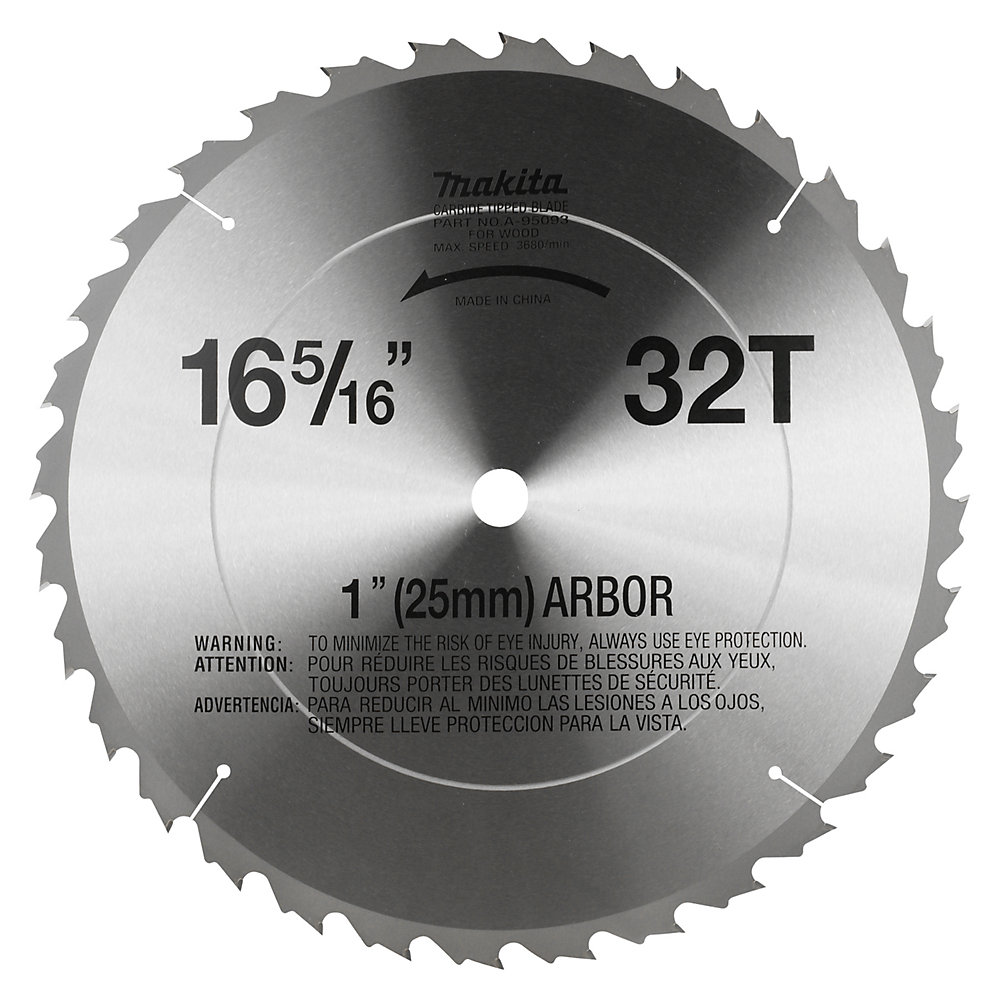 Makita MAK-A-95093 16-5/16in X 30T C/T Blade 5402Na 1in Bore