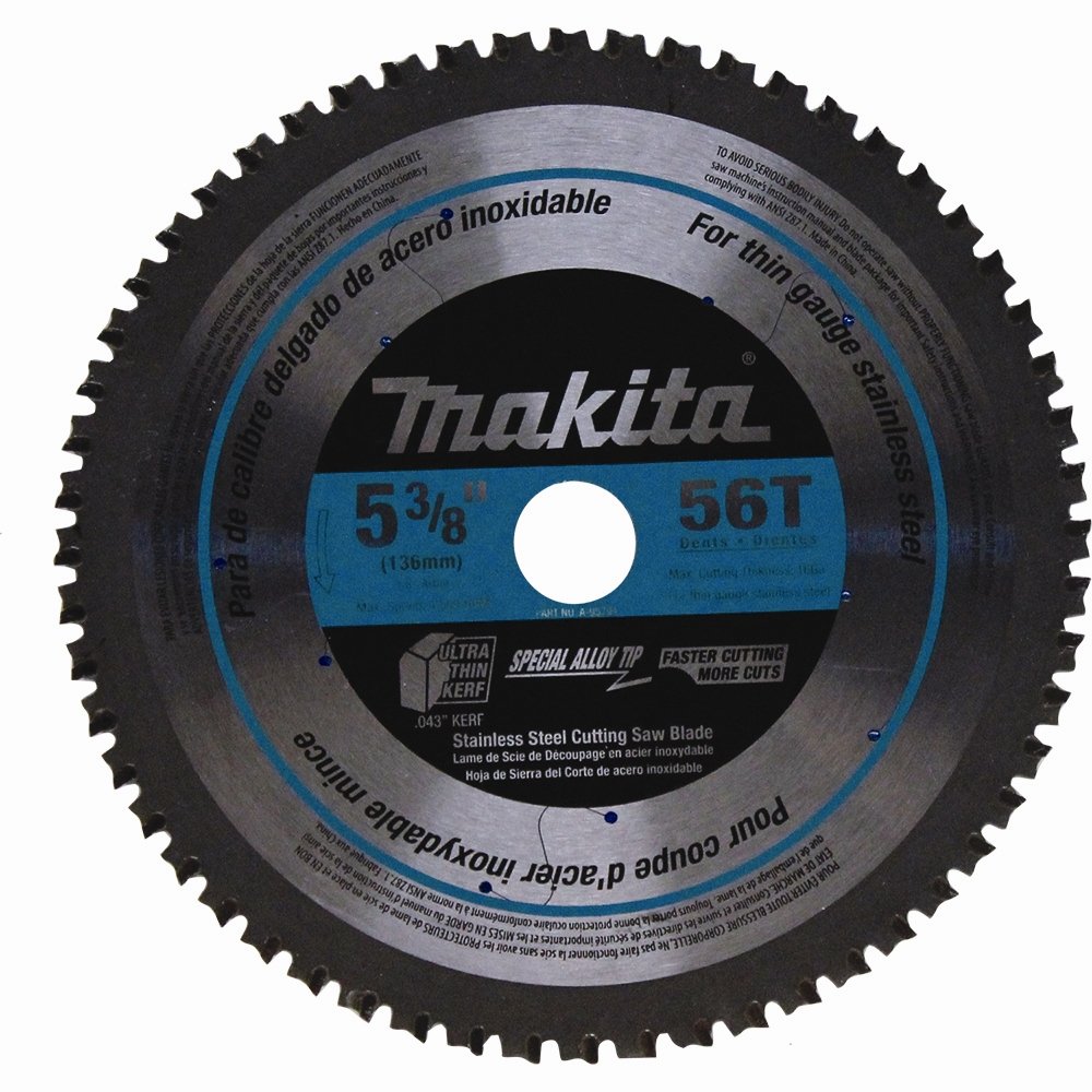 Makita MAK-A-95794 5-3/8in X 56T C/T Blade for Stainless Steel