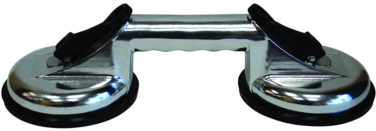 Toolway TOOL-121002 Aluminum Double Suction Cup