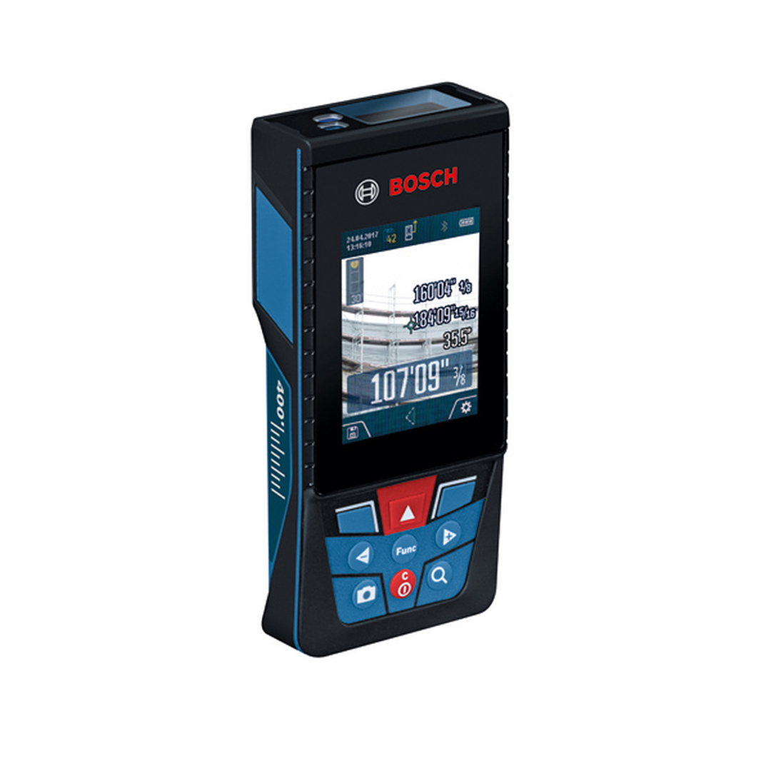 Bosch BOS-GLM400CL BLAZE Outdoor 400 ft. Connected Lithium-Ion Laser Measure with Camera