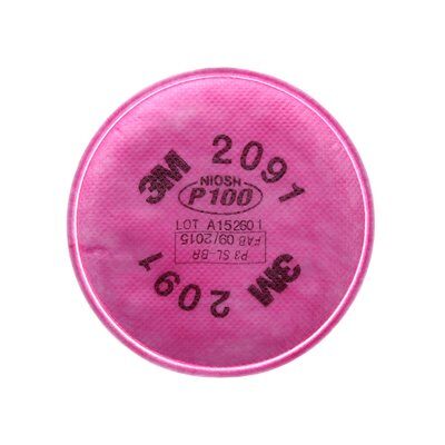 3M-2091 Particulate Filter P100 (2 filters)