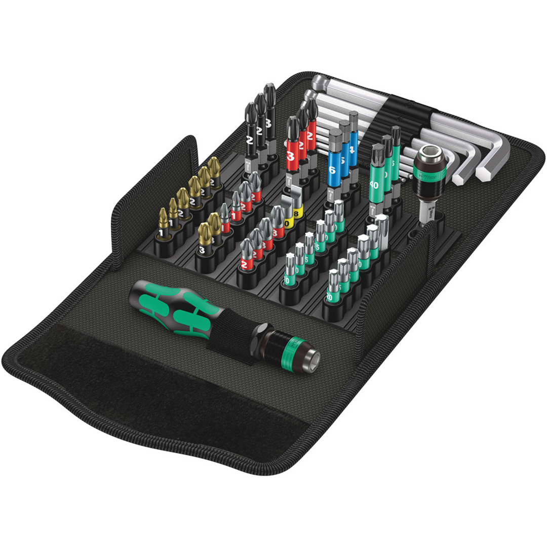 Wera Tools WERA-05057460001 KraftForm KomPakt 100 52pc Set