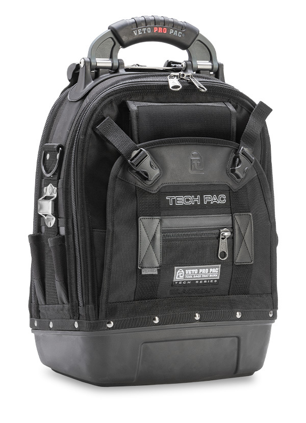Veto Pro Pac VPP-TECH-PAC-BLACK Tech Pac Blackout Backpack