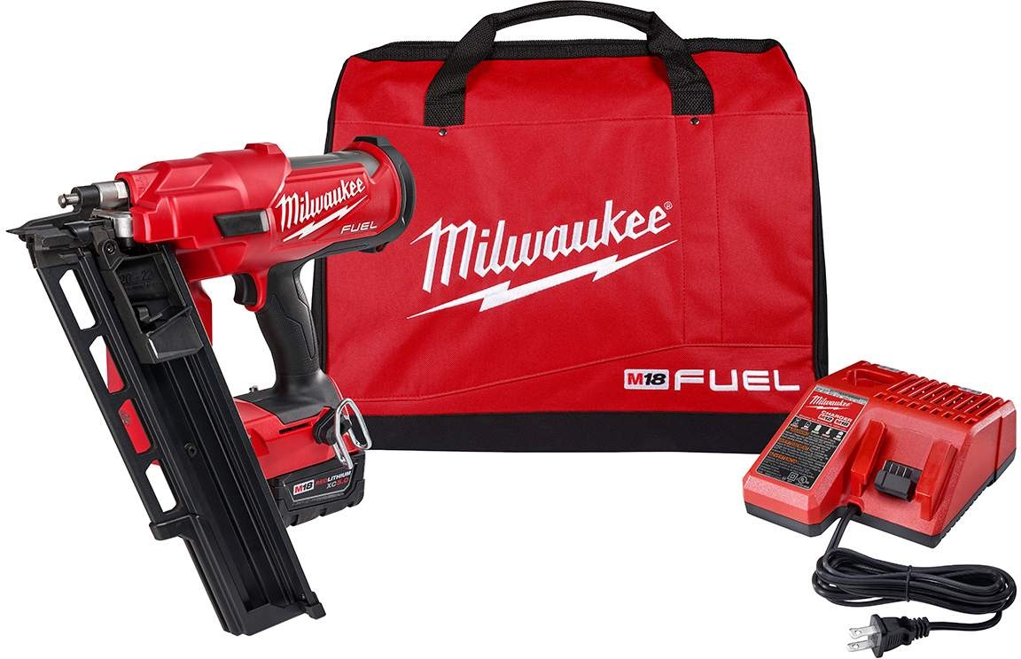 Milwaukee MIL-2744-21 M18 FUEL 21 Degree Framing Nailer Kit