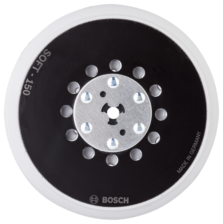 Bosch BOS-RSM6044 6in Soft Hook and Loop Multi-Hole Sanding Pad
