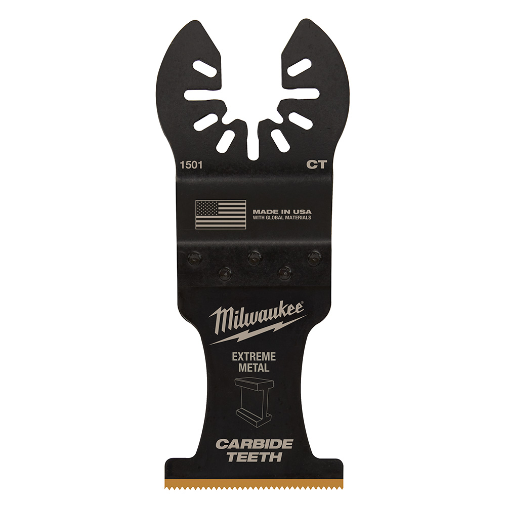 Milwaukee MIL-49-25-150X 1-3/8In Universal Fit Open-Lok Extreme Metal Titanium Enhanced Carbide Teeth Blade