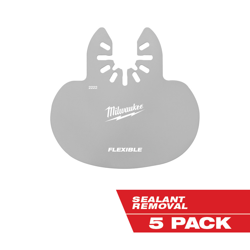 Milwaukee MIL-49-25-2222 OPEN-LOK Mushroom Sealant Scraper Blade - 5Pk