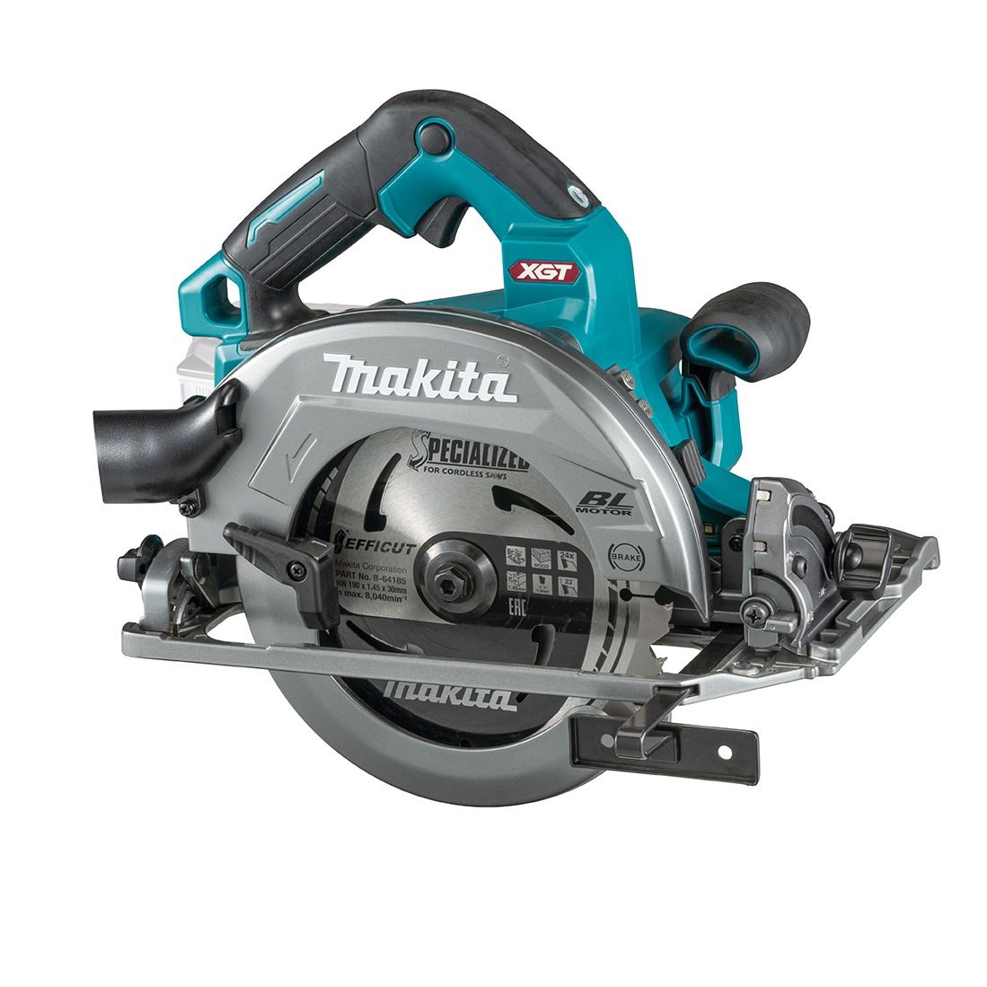 Makita MAK-HS004GZ XGT 40V MAX Li-Ion 7-1/4in Circular Saw With Guide Rail Base