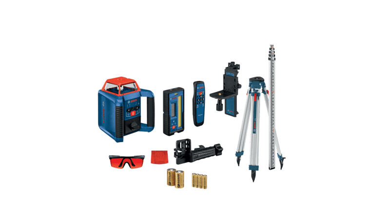 Bosch BOS-GRL2000-40HVK REVOLVE2000 Self-Leveling Horizontal/Vertical Rotary Laser Kit