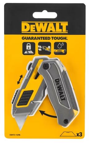 DeWalt DEW-DWHT10296 Premium Folding Retractable Knife