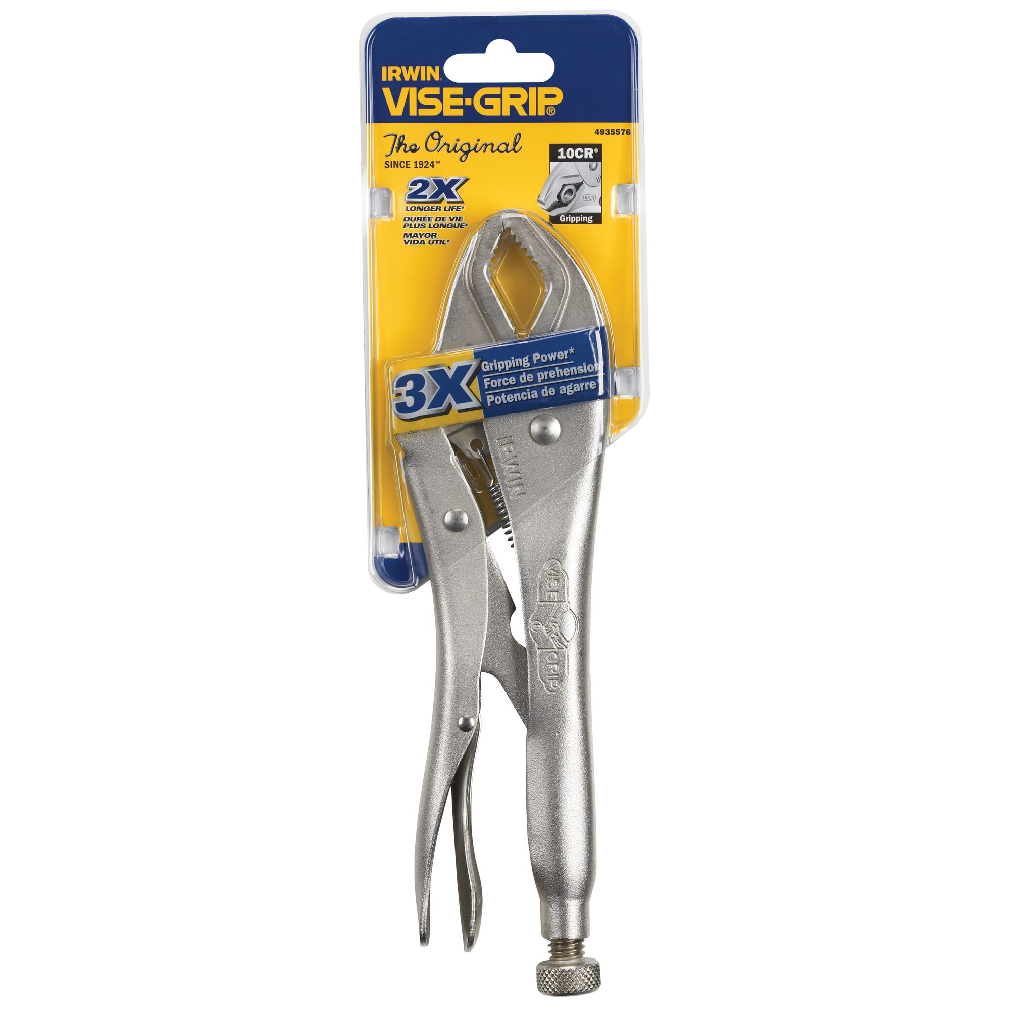 Irwin IRW-4935576 10in 10CR Curved Jaw Locking Plier