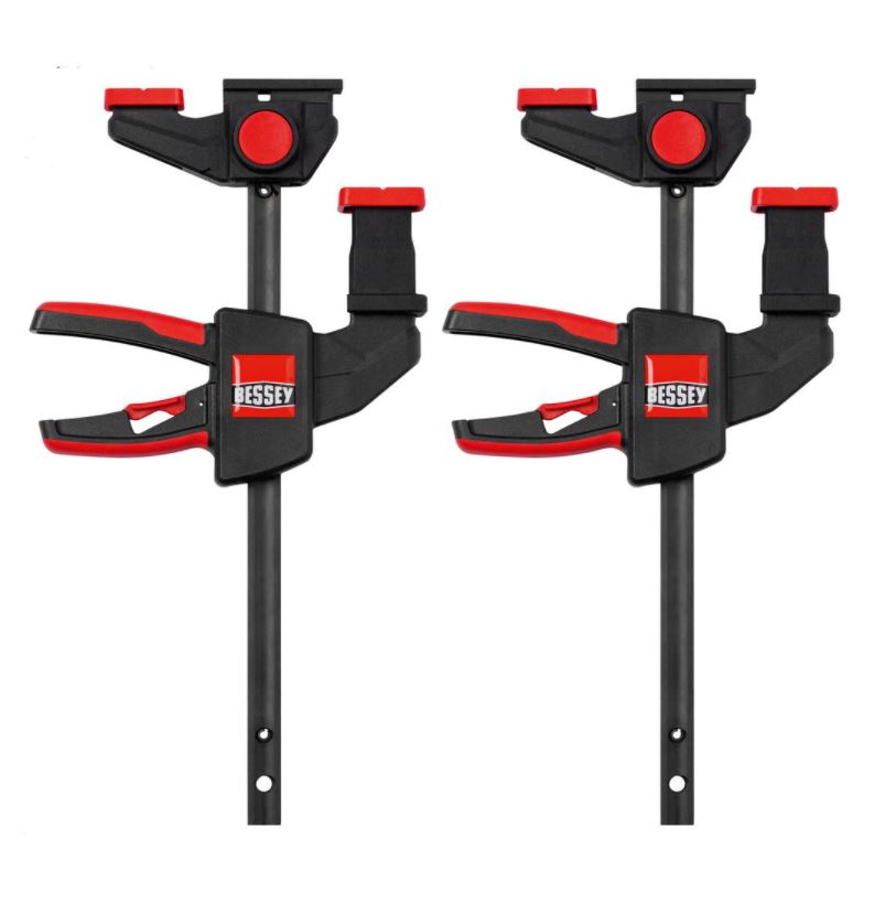 Bessey BES-EZR-SET 6 X 2-3/8in EZR One Hand Track Clamp Set (2-pc)