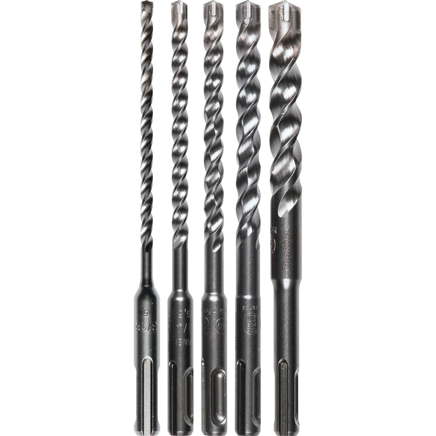 Makita MAK-B-61298 5pc SDS-PLUS Bit Set