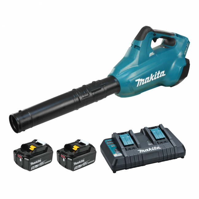 Makita MAK-DUB362PT2 18Vx2 LXT Turbo Blower 2x 5.0Ah Kit