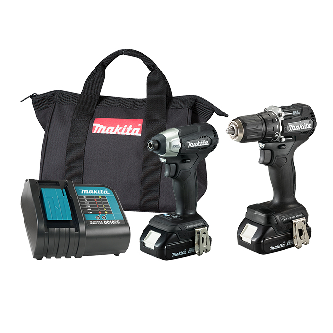 Makita MAK-DLX2423BX3 18V LXT Sub-Compact 2-Tool Combo Kit