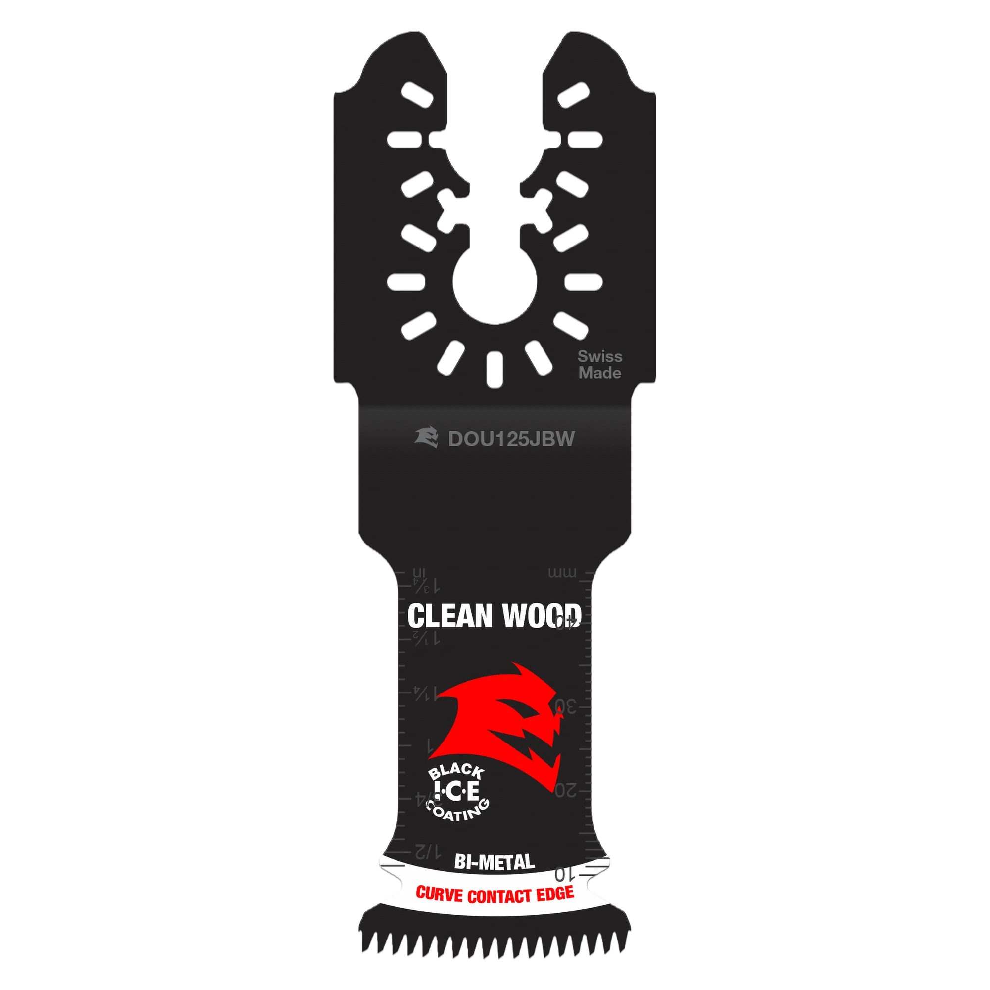 Diablo FRE-DOU125JBWX 1-1/4in Universal Fit Bi-Metal Oscillating Blade for Clean Wood