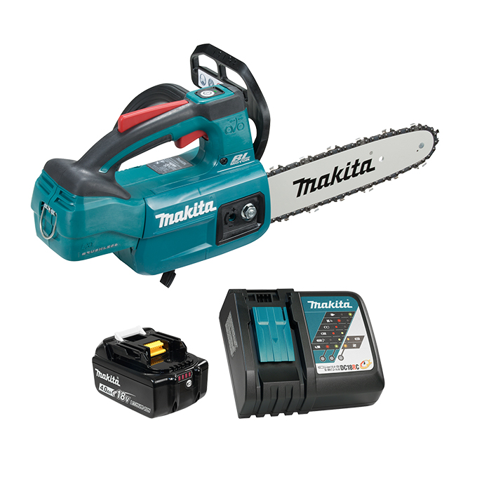 Makita MAK-DUC254RT 18V LXT 10in Top-Handle Chainsaw 5.0Ah Kit