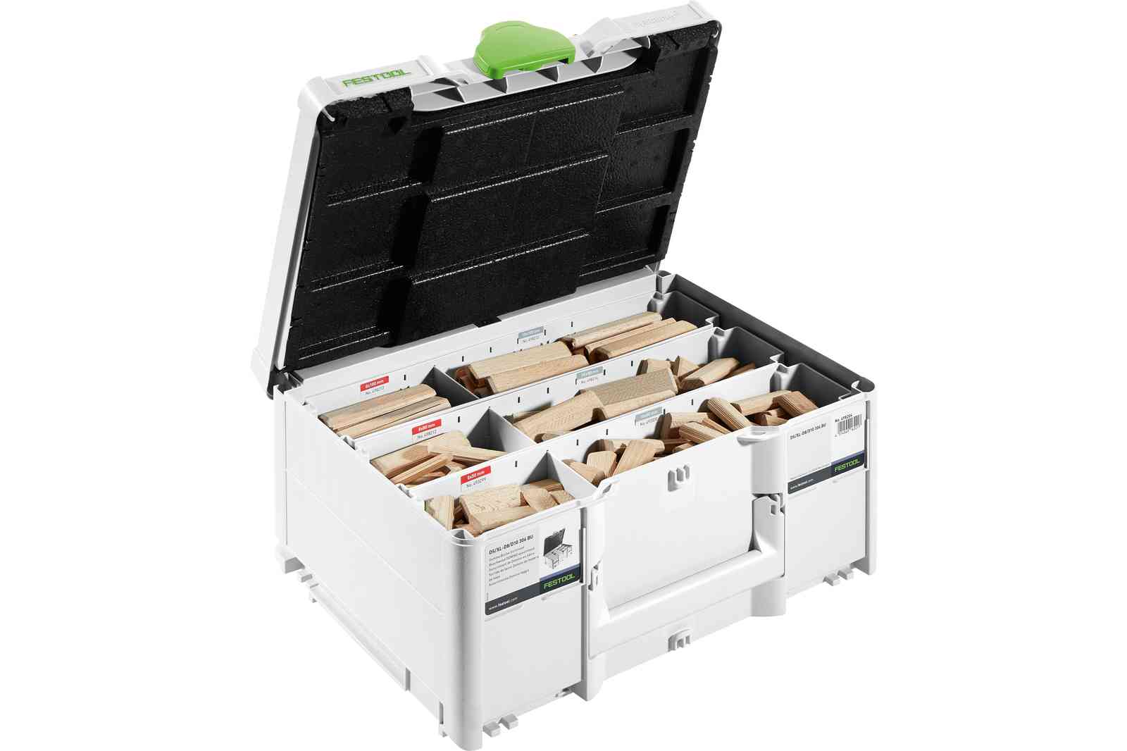 Festool FES-576791 Domino XL Beechwood Assortment DS/XL D8/D10 306 BU