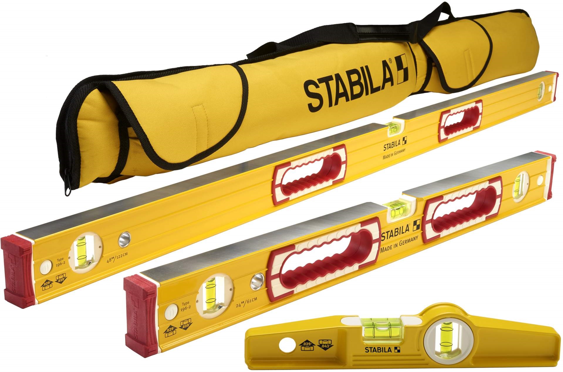 Stabila STAB-48375 Type 196 Classic 3 Level Set