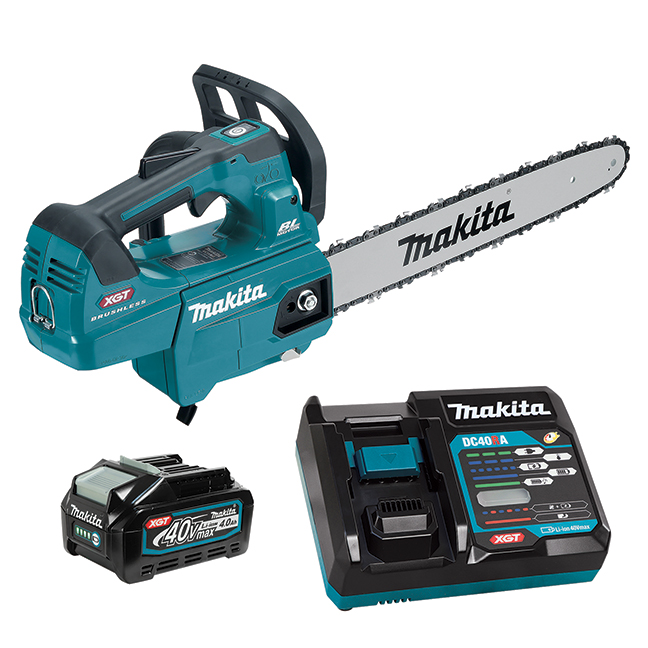 Makita MAK-UC005GM101 40V XGT 16in Top Handle Chainsaw 4.0Ah Kit