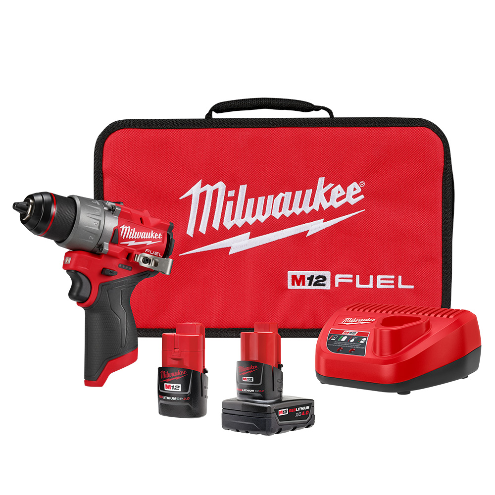 Milwaukee MIL-3403-22 M12 FUEL 1/2in Drill / Driver Kit