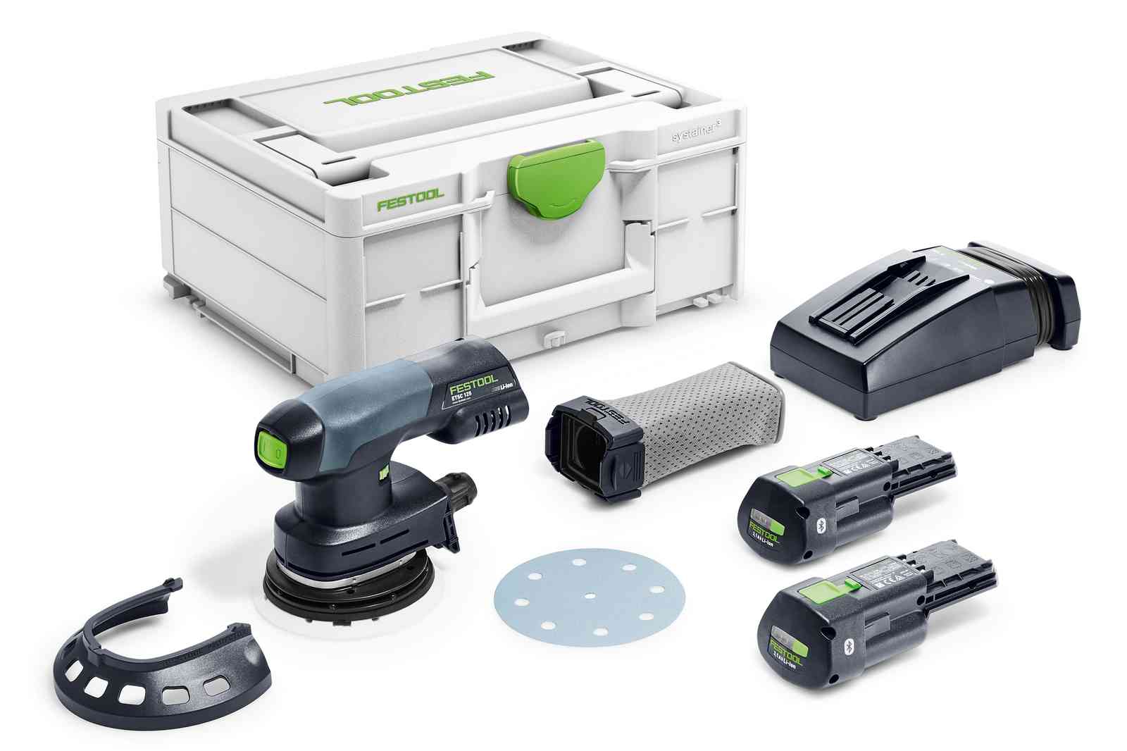 Festool FES-577696 Cordless Eccentric Sander ETSC 125 3,0 I-Plus