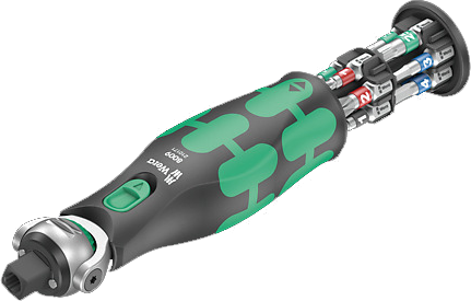 Wera Tools WERA-05004280001 8009 13pc Zyklop Pocket Set 1 - Metric