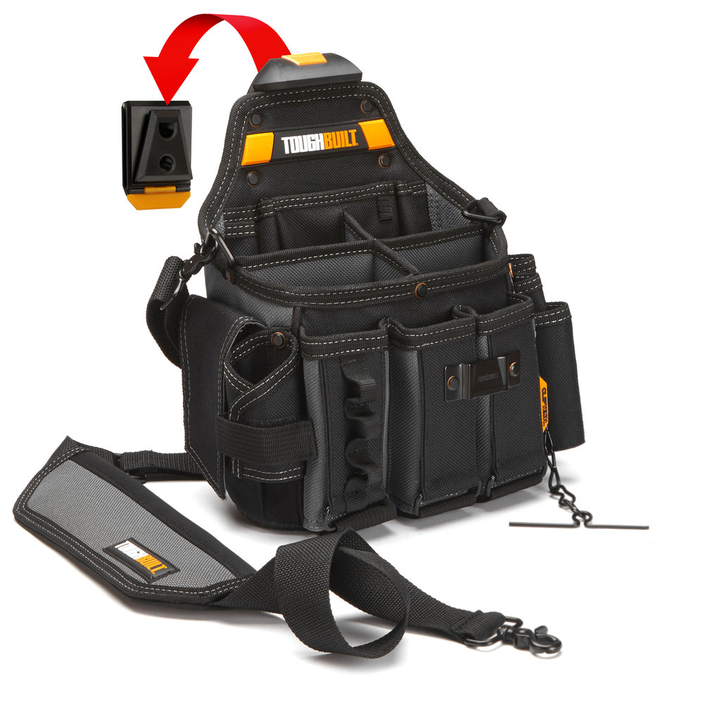 ToughBuilt TB-CT-104 Master Electrician's Pouch with Shoulder Strap
