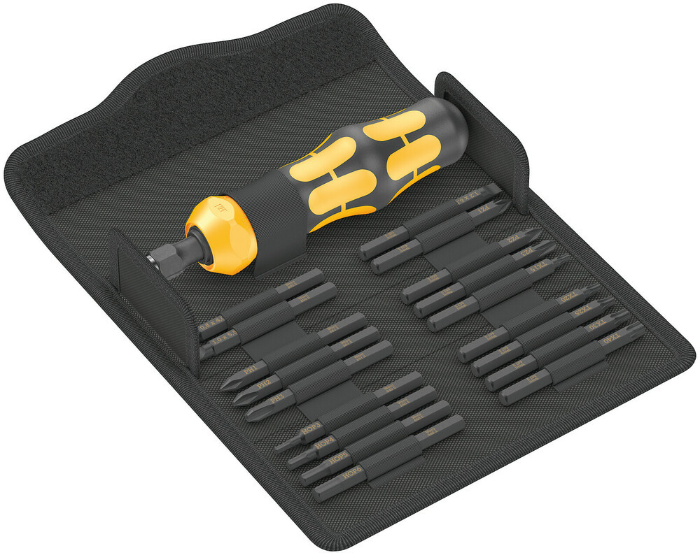 Wera Tools WERA-05018111001 19pc  KraftForm KomPakt 900 Imperial Set
