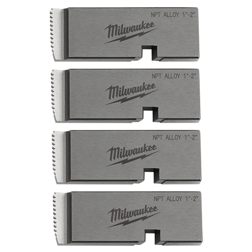 Milwaukee MIL-48-36-1202 1-2in ALLOY NPT Universal Pipe Threading Dies for MXF512-2XC