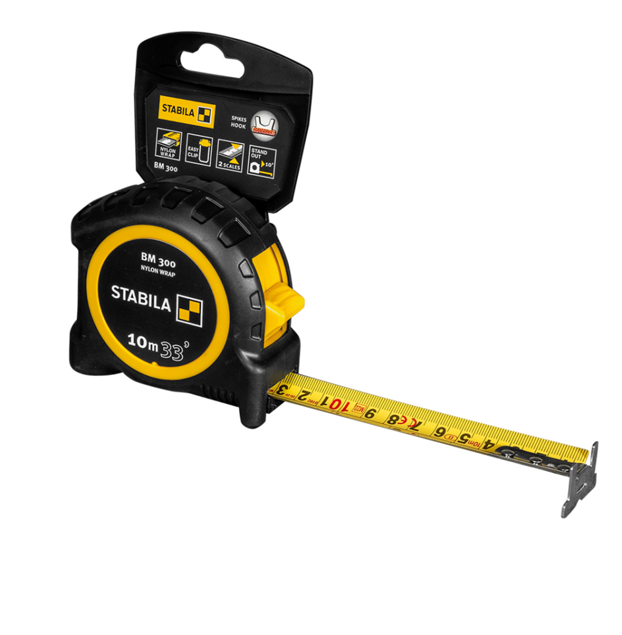 Stabila  STAB-30633 BM300, 33ft /10m Tape Measure