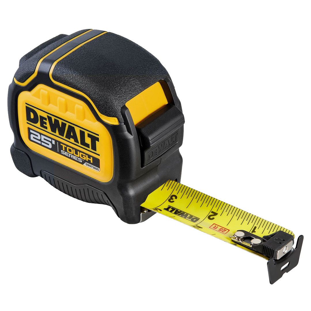 DEWALT DEW-DWHT36925S 25ft ToughSeries Tape Measure