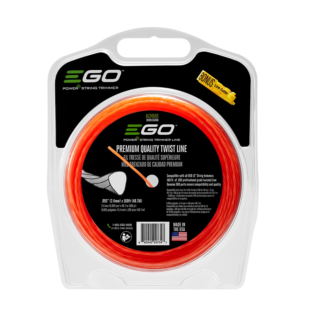 EGO Power EGO-AL2450S 0.095in x 160ft Twisted Trimmer Line