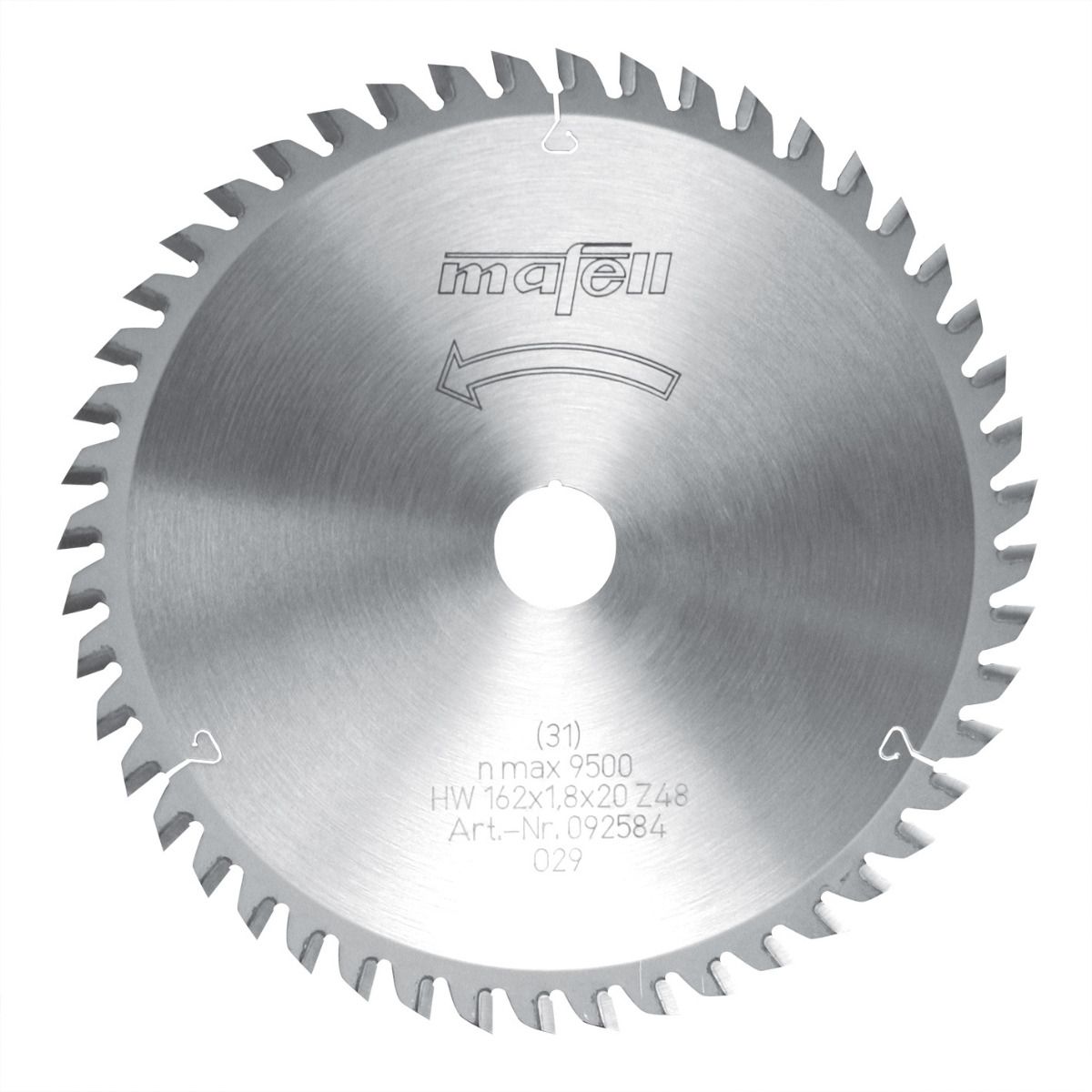 Mafell MAF-092584 162mm X 48T TCT Track Saw Blade