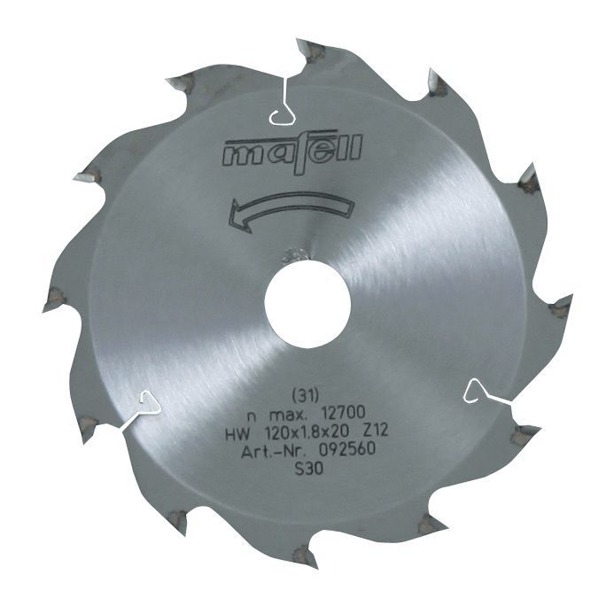 Mafell MAF-092560 120mm x 12T Ripping Carbide Blade