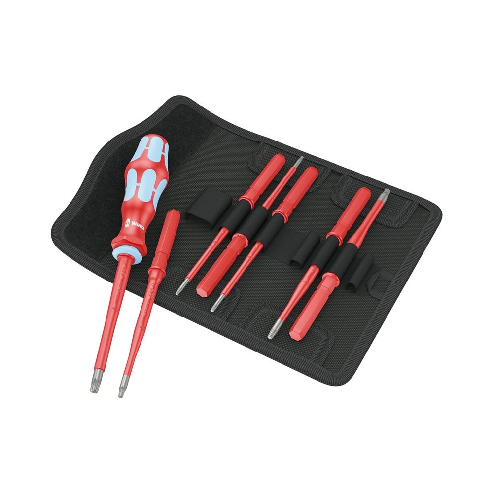 Wera Tools WERA-5059040001 KraftForm KomPakt VDE Stainless 8 Extra Slim 1 (8pc)