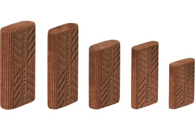Festool FES-494872 DOMINO Sipo Mahogany Tenons D 8x22x50mm 100-Pack