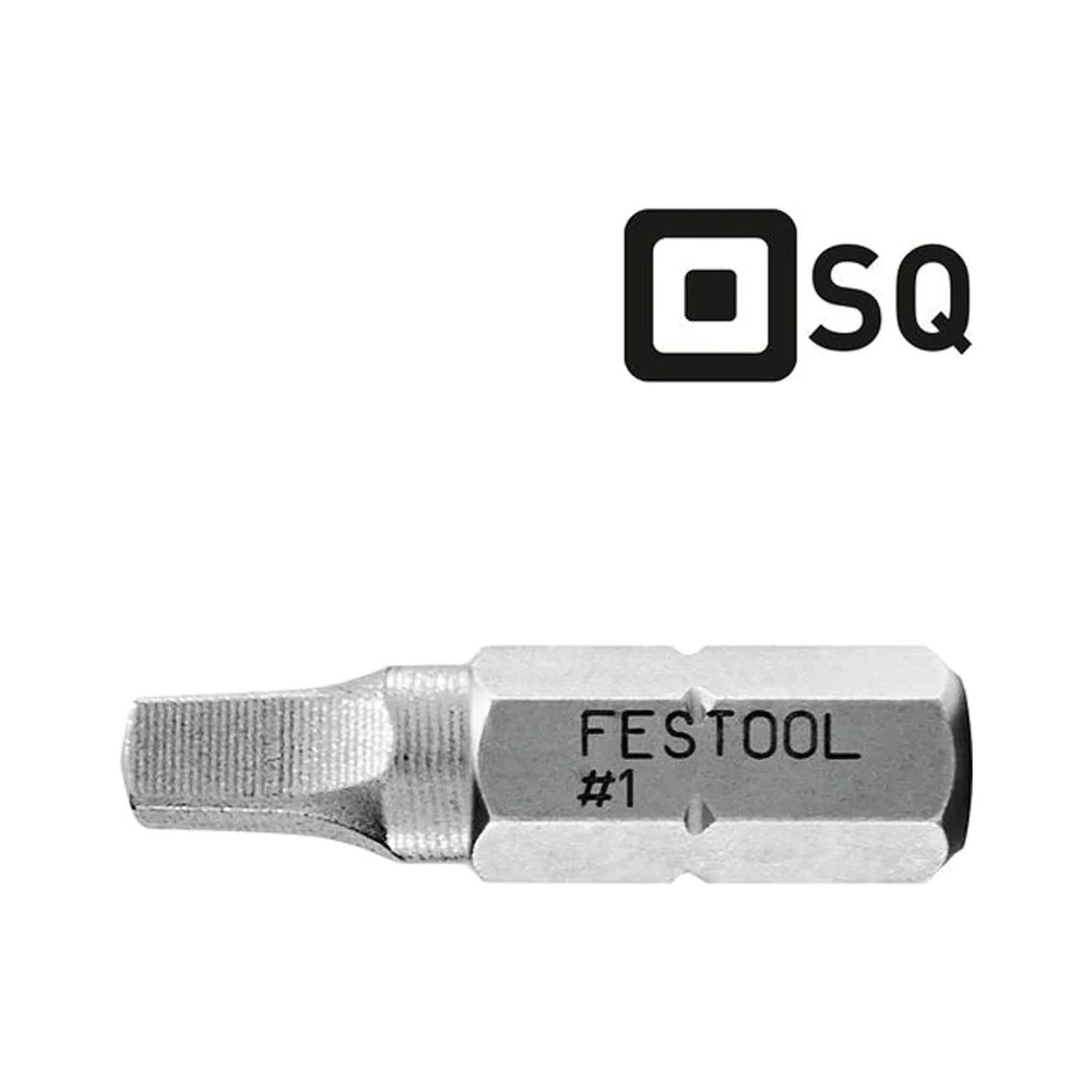 FESTOOL FES-CENT-SQ-4IN10PXX 10pk SQ 1in Insert Bit