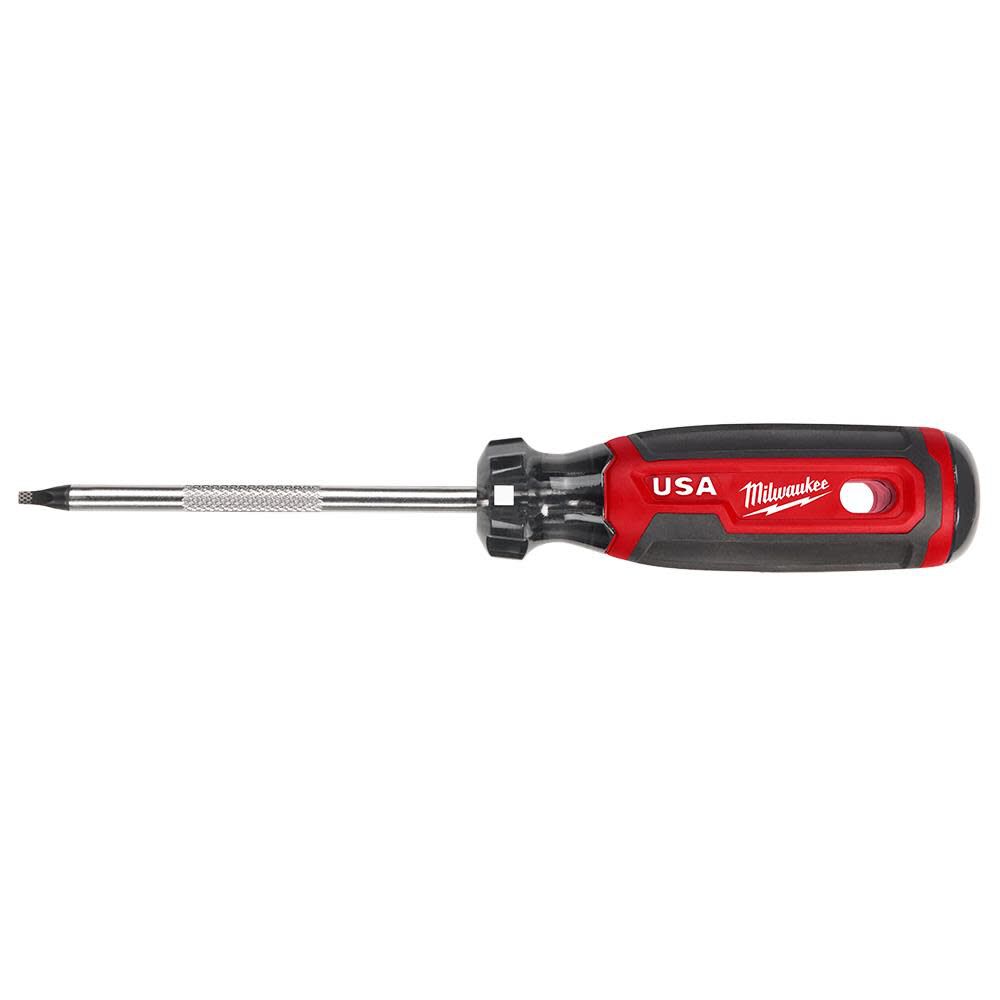 Milwaukee MIL-MT218 4in SQUARE 2 Cushion Grip Screwdriver (USA)