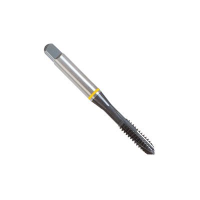 KAR Industrial KAR-915072 12-24 Spiral Point Yellow Band Tap