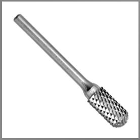 Kar Industrial KAR-938370 SC1 1/4 X 1/4in Shank Double Cut Burr